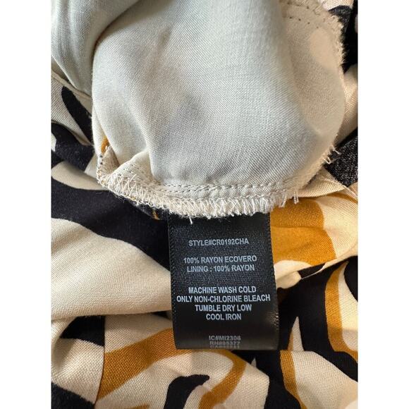 Sanctuary Women Tie Halter Maxi Romper Beige Black Gold 2 Boho‎ Festival Resort - Picture 9 of 9